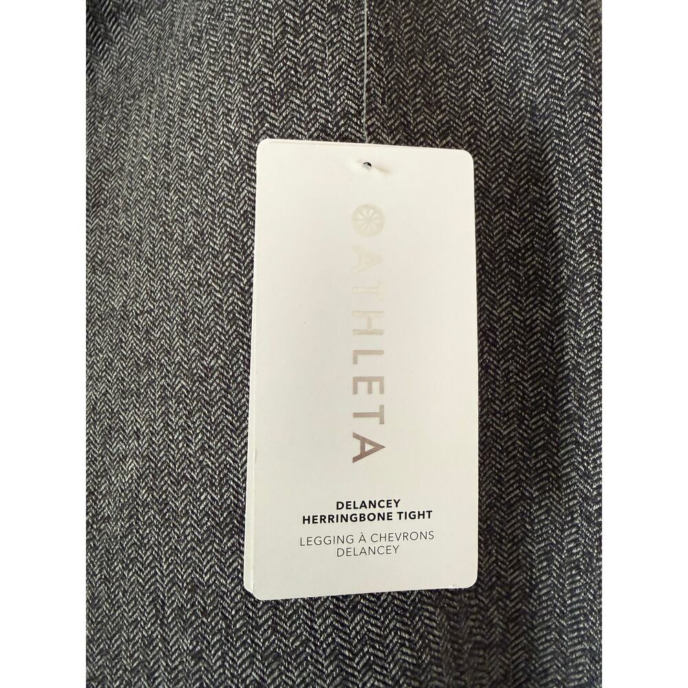 Athleta Delancey Herringbone Tight Leggings NWT Size Large - Picture 4 of 7